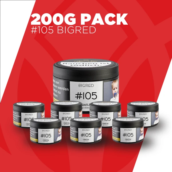 #105 BIG RED 200g (8x 25g)
